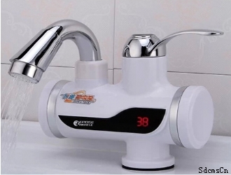 Comparison of performance of hot water heater and electric water faucet